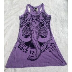 Women’s Original Back to Basics Ganesh India Cotton Tank dress - Sz Small